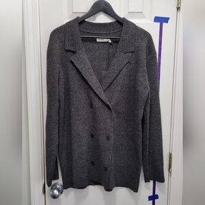 The Normal Brand Ribbed Knit Sweater - Charcoal